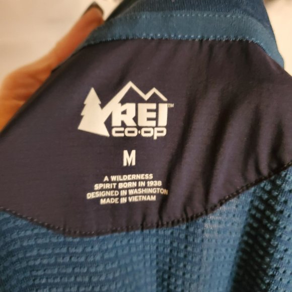 REI Co-Op Women Size M Polartec Lightweight Zip Up 2 Tone Jacket - Picture 14 of 15